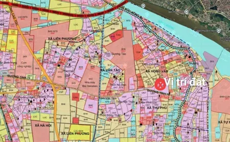 Bán 117,2m2 đường nguyễn ý, khu sinh thái hồng vân thường tín hà nội