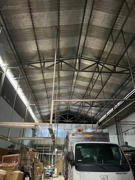 Kho xưởng mặt tiền trung mỹ tây 338.5m2 9x38m gấp bán