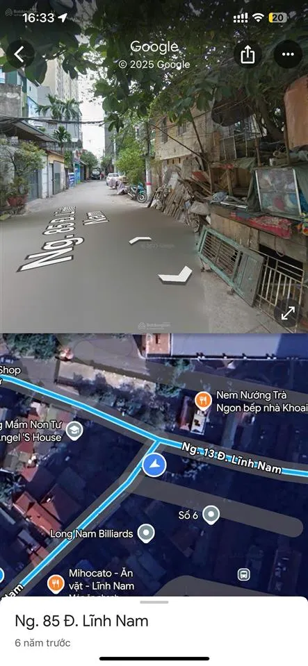 Bán đất thuê 50 năm gần 1.000 m² mặt đường oto tránh lĩnh nam, hà nội siêu rẻ