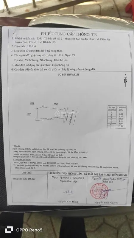 Bán đất có sẵn nhà xưởng gần trung tâm nha trang giá chỉ 3 tỷ 200 triệu