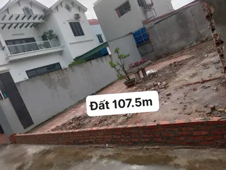 Bán đất 107.5m² ngang 8m giá 4.6 tỷ Xã Sóc Sơn