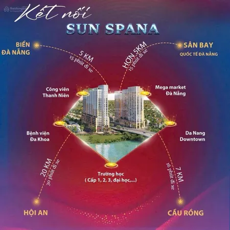 Căn góc 3pn spana tower hòa xuân đặt chỗ sớm chiết khấu 16%