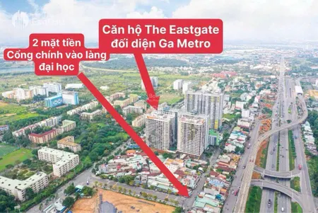 Căn hộ the eastgate, cần bán căn studio 44m2 giá 1ty550 tỷ bao thuế phí, đối diện gas metro