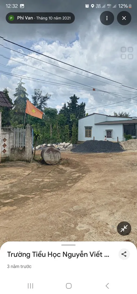 Bán đất 327.4m² ngang 11,3m giá 455 triệu Xã Ea Na, lô góc 2 mặt tiền