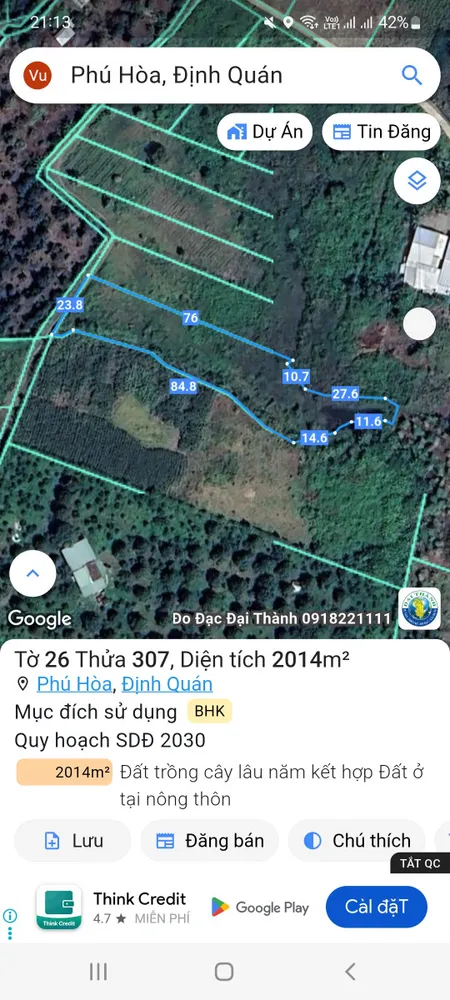 Nhà Đất Phú Hòa Định Quán Đồng Nai