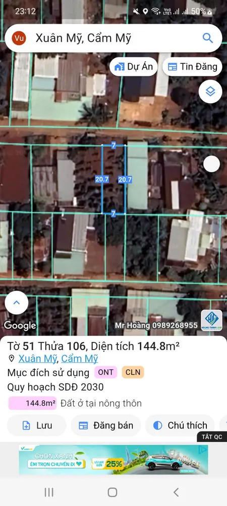 Nhà Đất Xuân Mỹ Cẩm Mỹ Đồng Nai