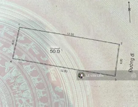 Bán đất phân lô hoàng công chất 50m² lô góc ô tô tránh vỉa hè 2 bên giá 15.2 tỷ