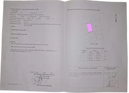 Bán đất 80m² ngang 5.33m giá 4 tỷ Phường Long Trường