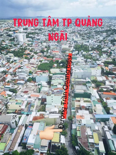 Mặt tiền trần quang diệu, trung tâm tp quảng ngãi, gia chỉ 1 tỷ xx