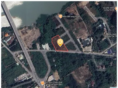 Bán đất 2363.8m² ngang 47m giá 153.66 tỷ Phường Long Phước