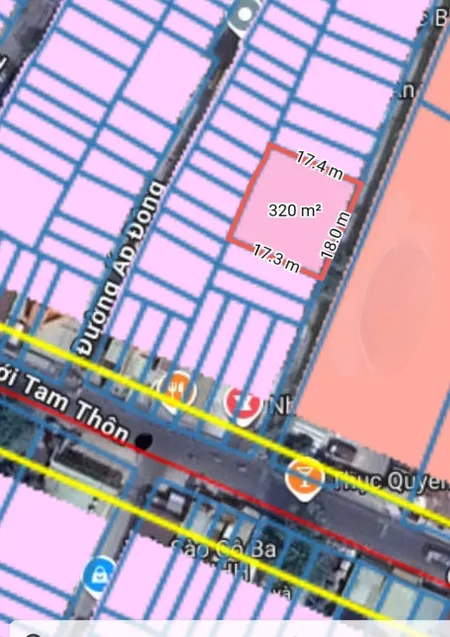 Bán nhà DÃY TRỌ  320m² ngang 18m giá 14 tỷ Xã Đông Thạnh