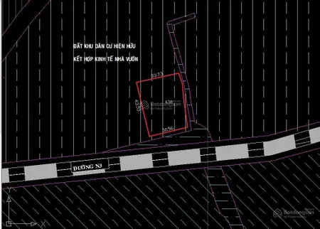Bán đất 1417m² ngang 30m giá 2.5 tỷ Xã An Nhơn Tây