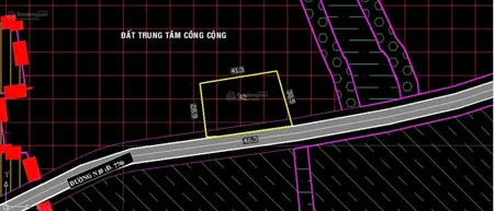 Bán đất 1307m² ngang 46m giá 2.2 tỷ Xã An Nhơn Tây
