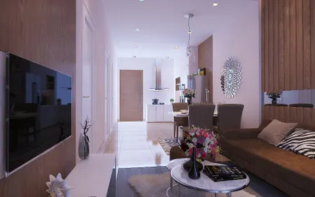 Bán cc đẹp, prosper plaza, 2,85 tỷ, 65m2, 2pn, 2wc, đầy đủ nội thất,có sổ hồng