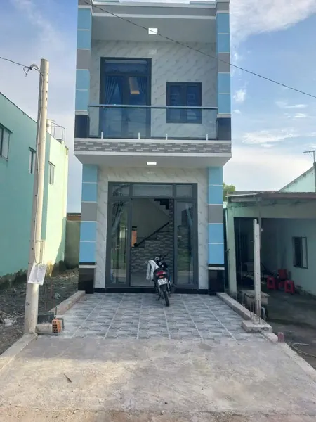 Nhà hẻm mới xây xã Tân An Hội dt 68m2 1 lầu 2pn 2wc giá 2,2 tỷ