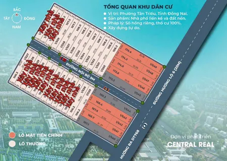 BÁN RẺ LÔ ĐẤT NỀN ĐẮC ĐỊA VEN SÔNG NGAY TRUNG TÂM TÂN TRIỀU