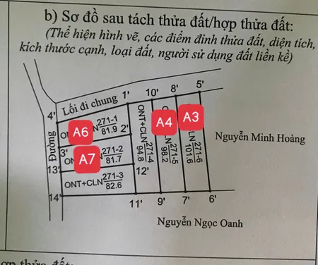 Bán đất 81.7m² ngang 5m giá 890 triệu Xã Bình Nguyên