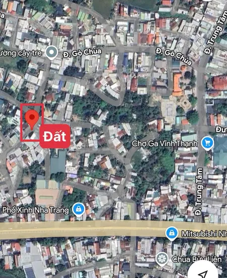Bán đất 98.6m² ngang 6.7m giá 2.35 tỷ Phường Tây Nha Trang