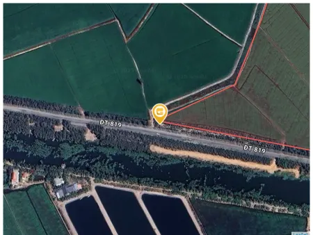 Bán đất 57889.1m² giá 70 tỷ DT 819 Xã Mộc Hóa, Tây Ninh