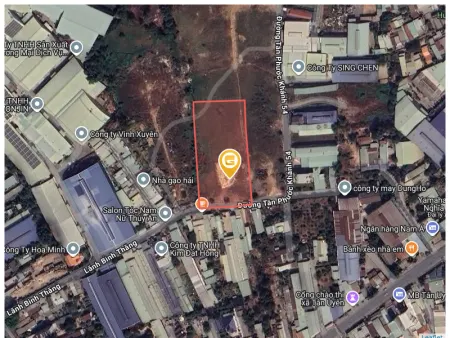 Bán đất 5897.7m² giá 32 tỷ Phường Tân Khánh
