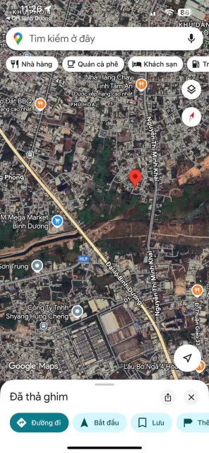 Đất khu 3 Phú Hoà cũ (phường Phú Lợi-TP.HCM) 1/Nguyễn Thị Minh Khai vào 200m nhựa 5m thông sót lô xây nhà đẹp giá êm