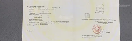 Bán 52m2 đất, giá 8 tỷ hơn phố kim quan việt hưng ô tô nhỏ vào đối diện trường tiểu học đoàn khuê