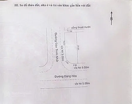 Bán lô góc 2 mặt tiền đường đào trinh nhất và đặng hòa, phường hòa xuân, đà nẵng