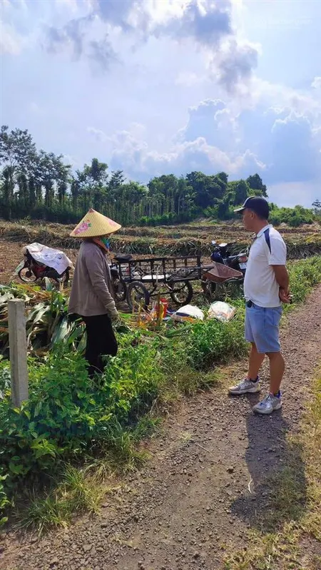 Hàng siêu rẻ 1000m2 đất vườn lâm san cẩm mỹ sát hồ sông ray dt 1000m2 ngang 26m dân đông đúc