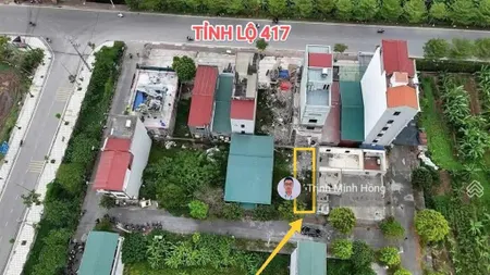 Bán 75m2 đất đấu giá phương đình, đan phượng. mặt tiền 5m ngày tỉnh lộ 417 rẽ vào. vị trí đẹp. sđcc