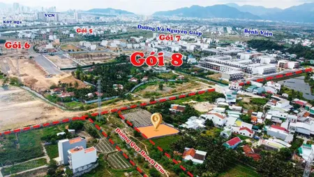 Còn 1 lô thái thông, xã vĩnh thái, nha trang. dt 188m2 ngang hơn 6m. giá 27tr/m2