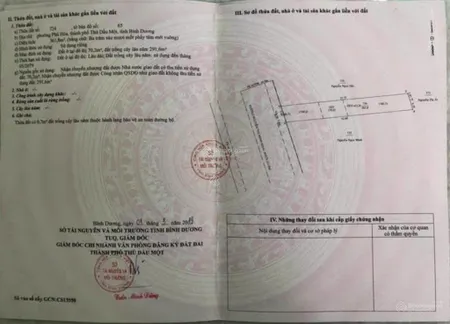 Bán đất mặt tiền đường nguyễn thị minh khai p. phú hòa, tp. thủ dầu một