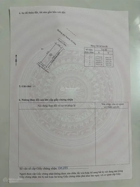 Chính chủ gửi bán lô đất mt đường 10m5 tại hoà sơn 6 đà nẵng trục thông dài siêu đẹp