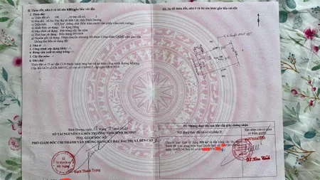 Bán đất thổ cư bến cát bình dương giá tốt của gia đình