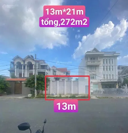 Đất biệt thự 273m2 đường rộng 26m khu bên sông cạnh gigamall hiệp bình chánh thủ đức 25,5tỷ