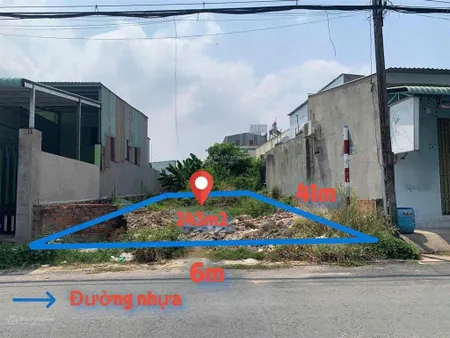 Cần bán lô 243m2 đất giá 1,6 tỷ, đường tỉnh lộ 2, tân phú trung, sổ hồng riêng