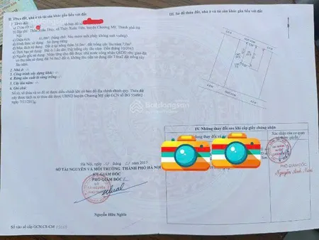 Bán lô đất 61m2 trung tâm xuân mai (thủy xuân tiên cũ) giá tốt cho nhà đầu tư