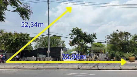 Đất nền 1307,4m2 mặt tiền 35m2 tại huỳnh tấn phát, phú xuân, nhà bè, hcm