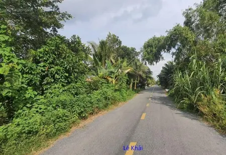 Bán nền 200m² (6m x 32m, thổ 80m², hậu 7m) đường nhựa 7m, xã tân hội trung.