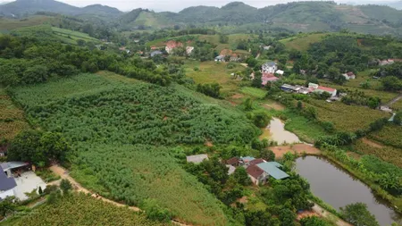 Mảnh đất nghỉ dưỡng bao sang tên sổ đỏ, cách tl415 hơn 1km, gần dự án kdl đập vống, minh quang, hn