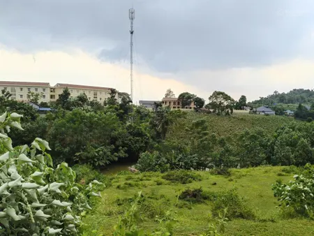 Mảnh đất nghỉ dưỡng view núi đồi bạt ngàn, cực thơ mộng, gần tl, trường, cách ub mttq xã chỉ 300m