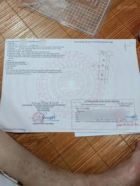 Cần bán 128m lô góc 2 mặt tiền giá 1ty980tr tại xã xuân mai