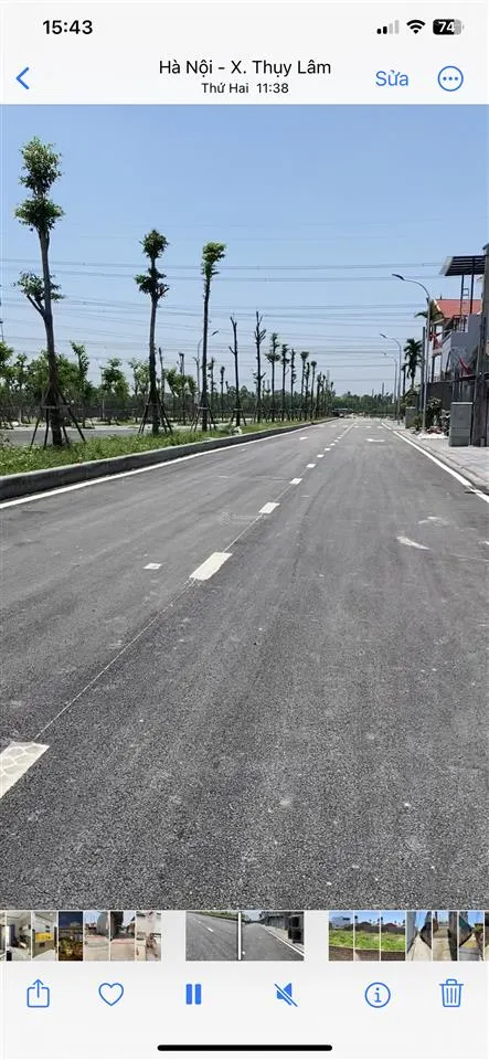 Chỉ hơn 3 tỷ /1 lô 62m2 ngay cạnh khu đấu giá thuỵ lâm đông anh, cách 10m đường trục chính