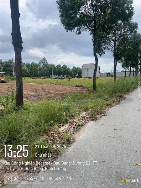 Gần chợ đêm bàu bàng, sau lưng tòa nhà hành chính, sổ sẵn, bank hỗ trợ tối đa luôn