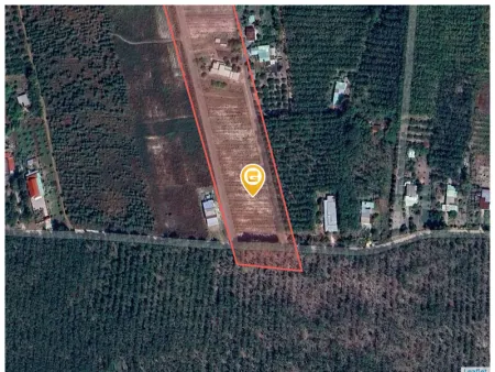 Bán đất 500m2m² ngang 10m giá 250 triệu Xã Tân Khai
