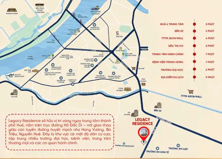 💥 Ở – kinh doanh – cho thuê trong một sản phẩm. Số lượng giới hạn tại Legacy Residence (TP. Huế).