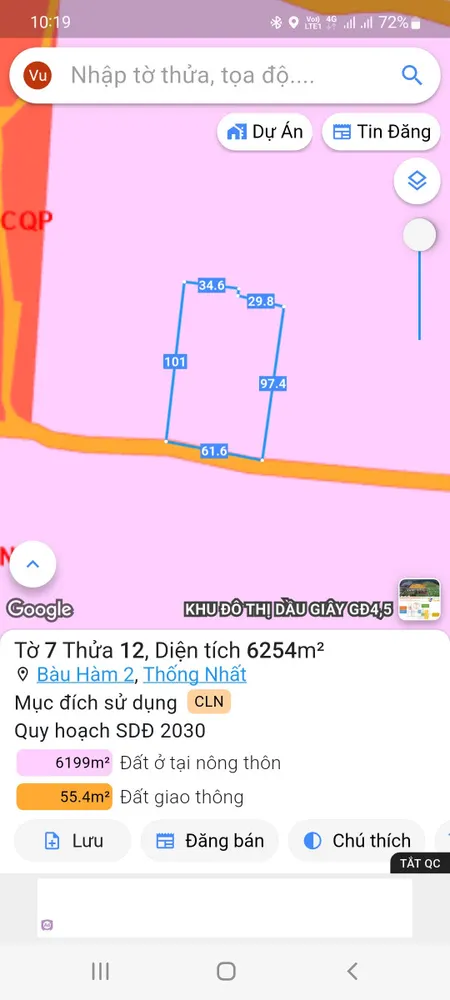 Nhà Đất Bầu Hàm 2 Thống Nhất Đồng Nai