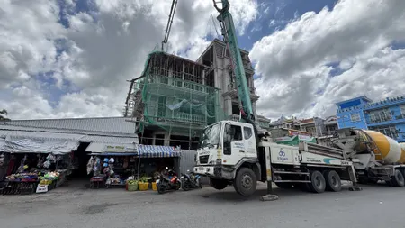 BÁN NHÀ GÓC 2 MẶT TIỀN ĐƯỜNG NGÔ QUYỀN, TRỤC CHÍNH CHỢ CÁI VỒN