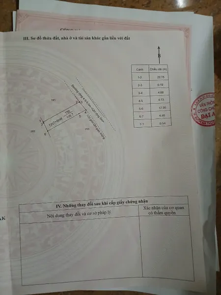 Bán đất 108.5m² ngang 5,07m giá 1.25 tỷ Xã Hòa Phú