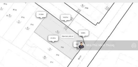 Mua là chốt lời ngay 20%! dt 11x22m = 240m² gpxd hầm 7 tầng hai bà trưng, chỉ 81 tỷ
