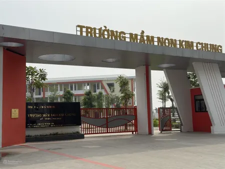 Bán đất 100m2 view trường mầm non kim chung, thôn nhuế, xã thiên lộc, hà nội. đường 8m ô tô tránh